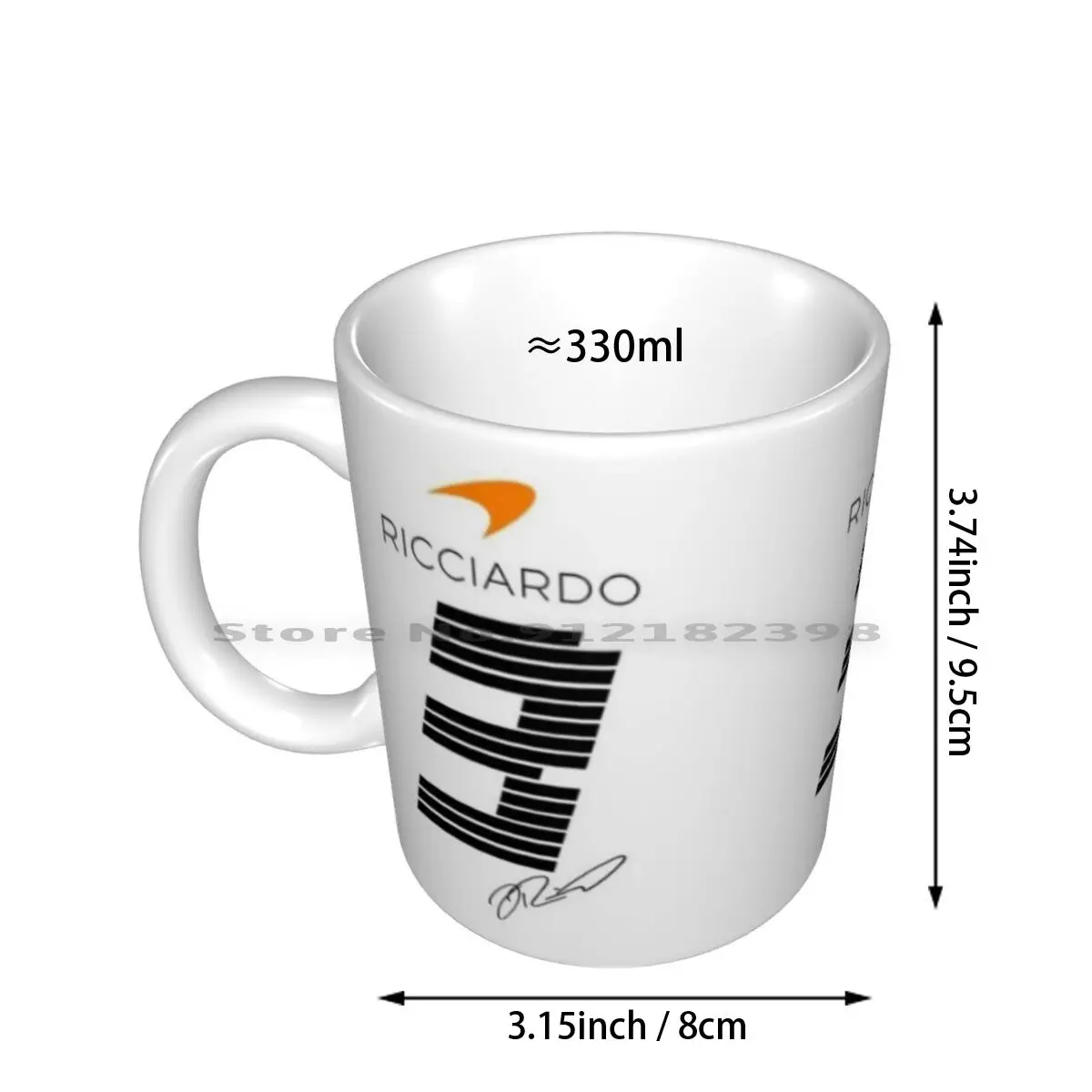 Daniel Ricciardo Ceramic Mugs Coffee Cups Milk Tea Mug Daniel Ricciardo Dr3 Ricciardo F12020 Racing Motorsport Autralian