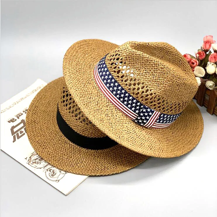 2025 Summer paper straw Fedora hat hollow out hat cool nice hats for unisex hat high quality fedora paper straw unisex hats