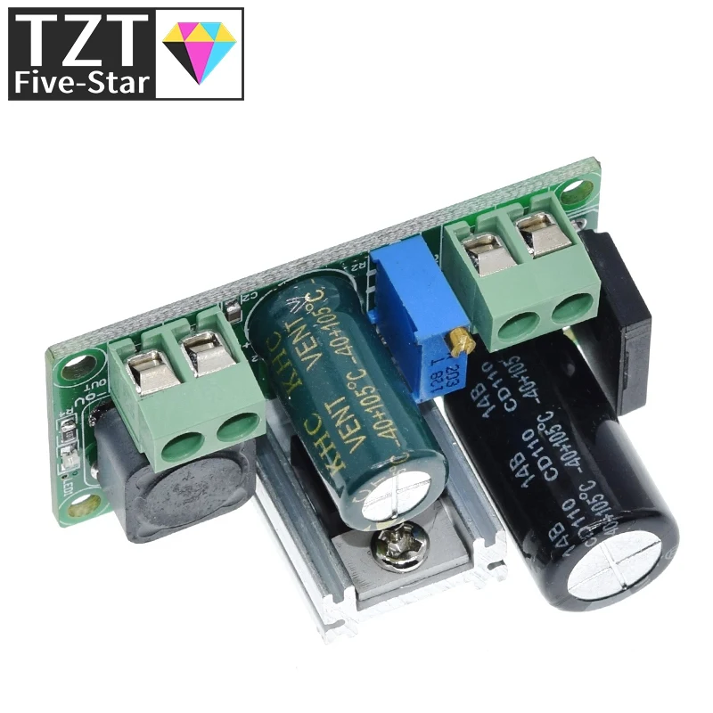 TZT 1/3PCS LM2596T LM2596HV DC-DC einstellbares Step-Down-3A-Stromversorgungsmodul DC 5V-50V, 3A Großer Strom Große Leistung – Detail 6