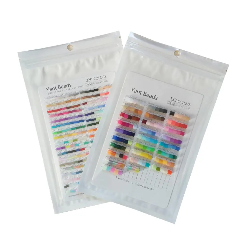 

Yantjouet Yant Beads All Color Card 2.6mm Mini Beads 230color 5MM Beads 133colors
