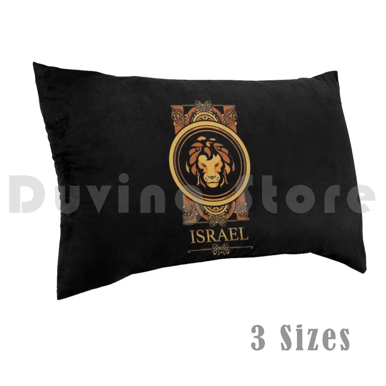 Israel Name-Lion Leo Star Sign Named Israel pillow Case 20 * 30 Inch Zodiac Star Sign Birthday Leo July 23rd To