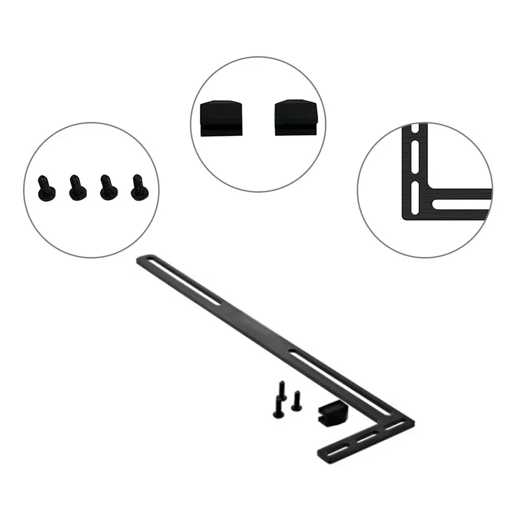 For PCI Side-Blown Graphics Card Cooling Fan Mount Bracket L-shaped Support Bracket Universal Graphics Card Radiator Holder