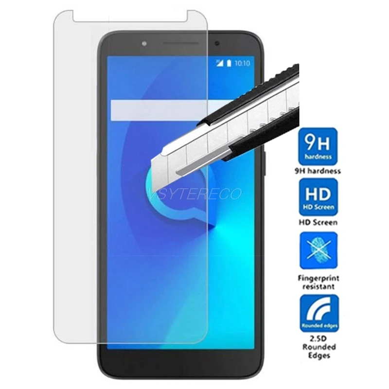 Tempered Glass For Alcatel 1X 1V 1S 1C 3X 2019 5008D 5024D 5003D Glass Screen Protector on Alcatel insight Protective Glass Film