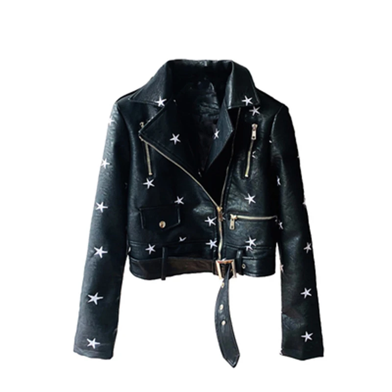 Imagem -06 - Outono Mulheres Jaqueta de Couro do Plutônio Mulher com Zíper Curto Cabolsa Feminino Moda Punk Bomber Falso Outwear Couro Primavera Blazer 2023 Novo