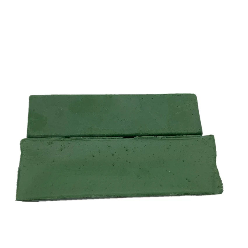 Composto per lucidatura 650g composto per lucidatura verde Fine composto per affilatura in pelle Strop composti per acciaio al carbonio inossidabile