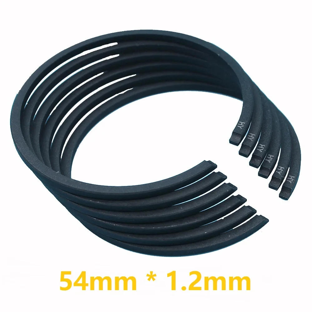 6pcs/lot 54mm * 1.2mm Piston Ring Fit For STIHL MS660 066 Chainsaw 1.2mm Thickness Chainsaw Garden Replace Parts