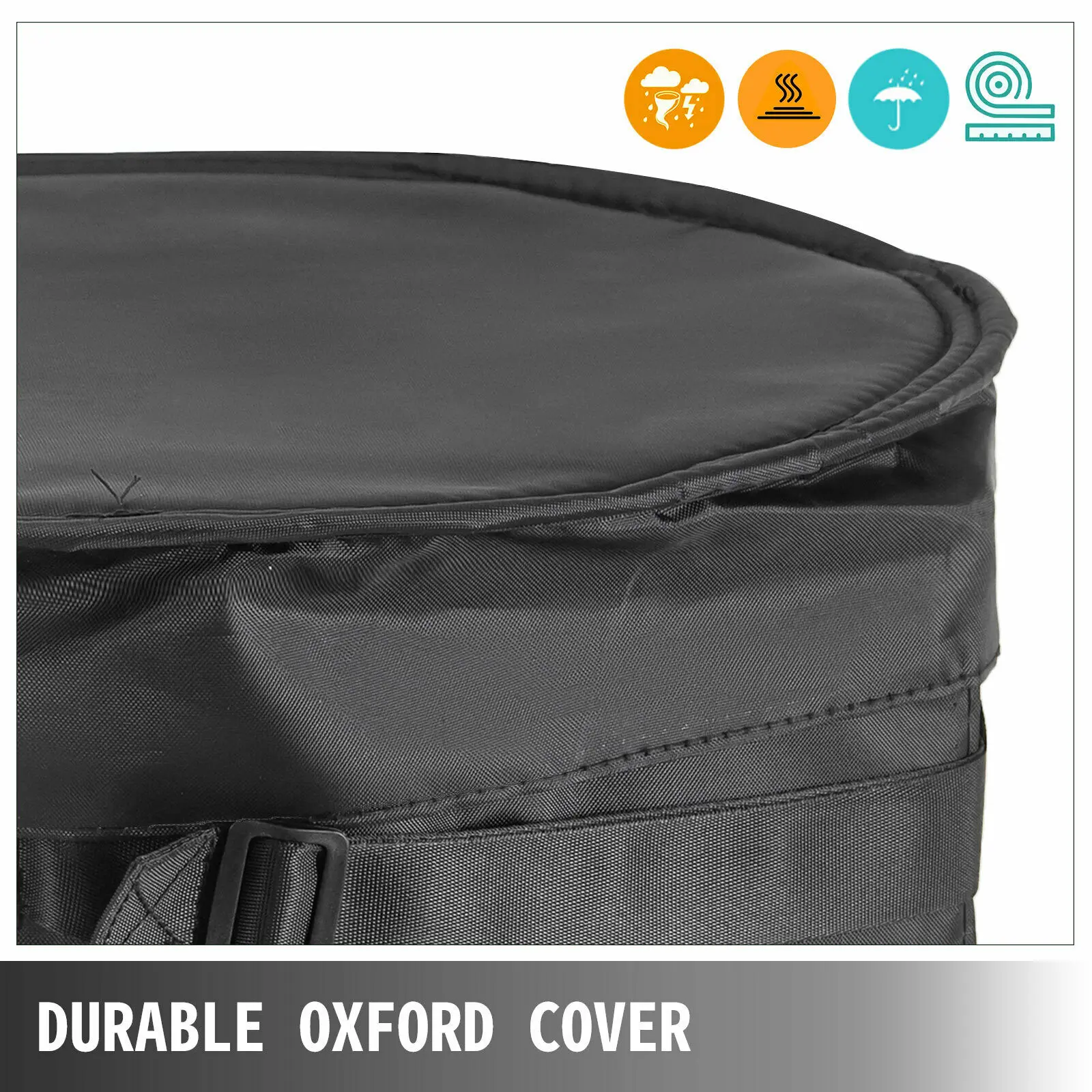 Riscaldatore per coperta a tamburo VEVOR 55 Gal / 208L 120V 1300W 6.6A regolazione della temperatura riscaldamento completamente avvolto per prodotti chimici vernici grassi