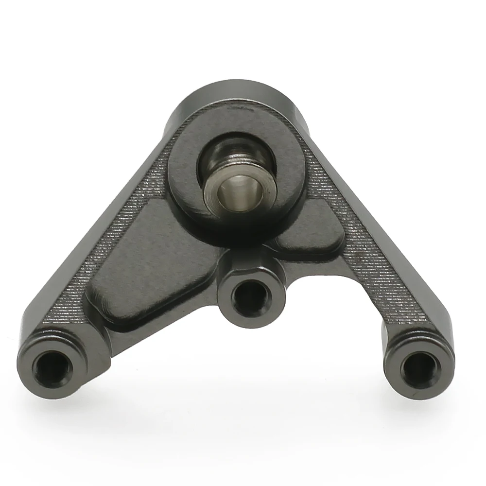 Anodized Silver Alloy Mount Plate For Y-Link And Rear Axle Housing Rc Hobby Model Car 1:10 Hpi Venture Fj Cruiser Crawler