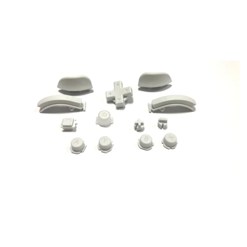 Juego de botones blancos originales NS Lite para consola de juegos Nintendo Switch Lite NS Lite, tecla cruzada, botón de inicio y botones ZL ZR L R