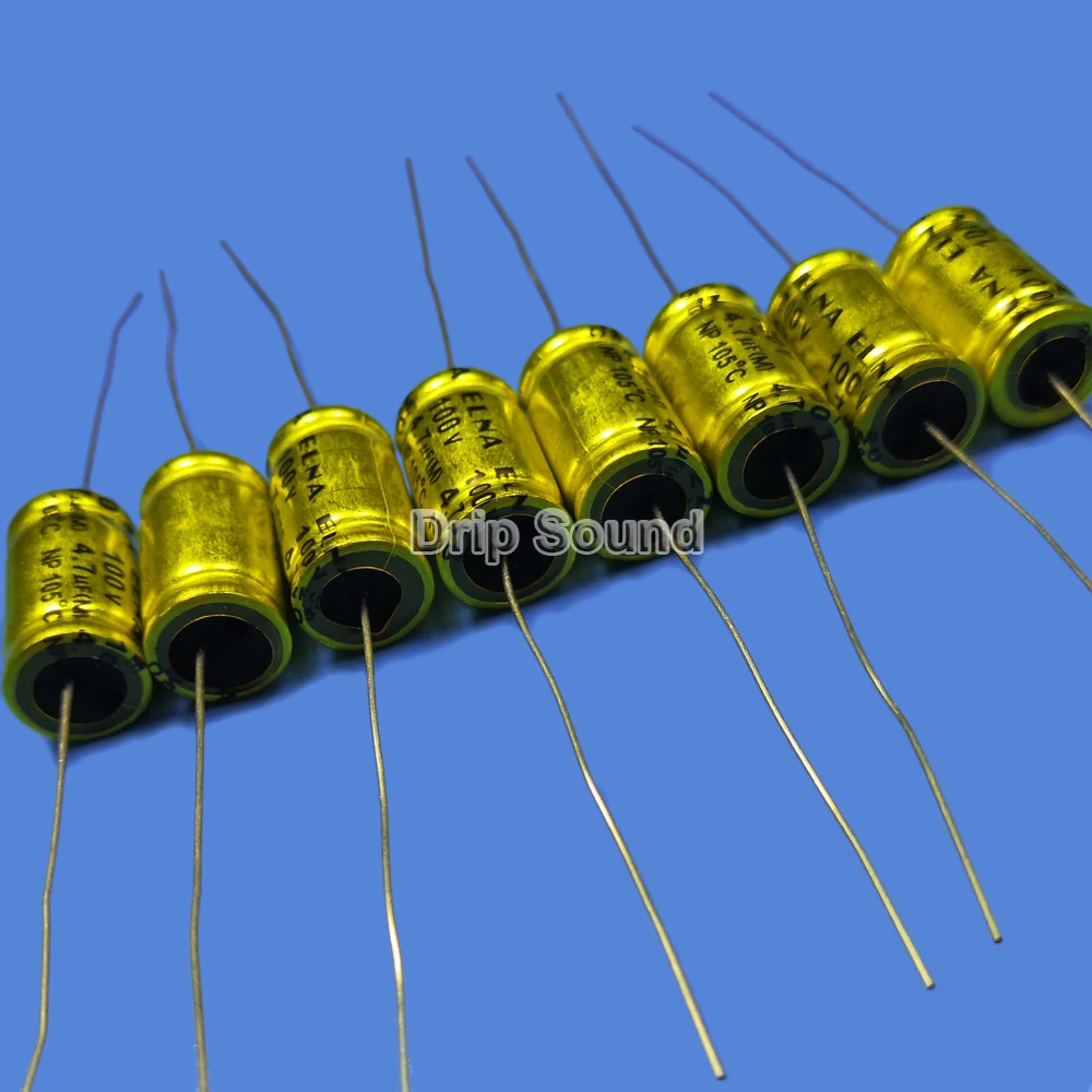 2pcs 1uF-100uF 100V Car Tweeter Audio Speaker Frequency Divider Crossover Non-Polarity Electrolytic Capacitor