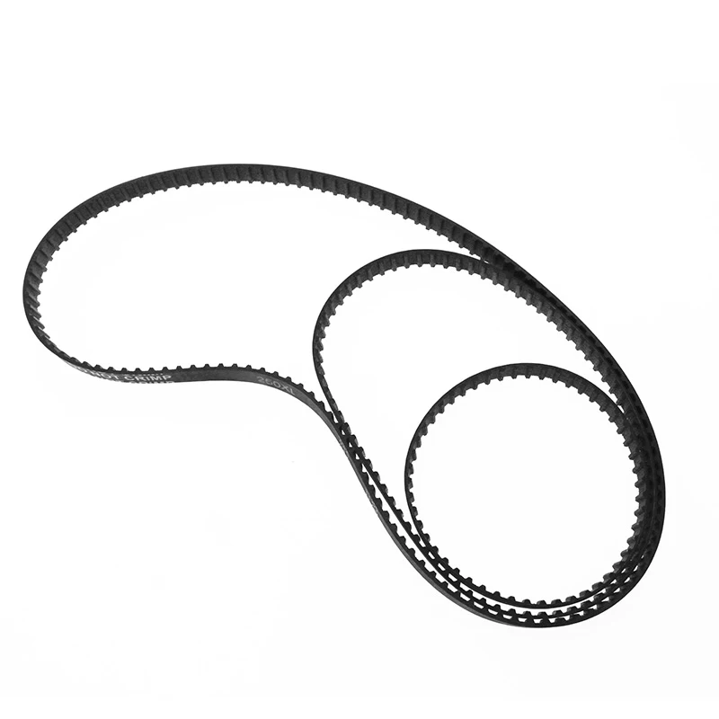 1pcs Width 10mm 178mm-457mm XL Timing Belt Close Loop Cogged Gear Rubber Synchronous Belt