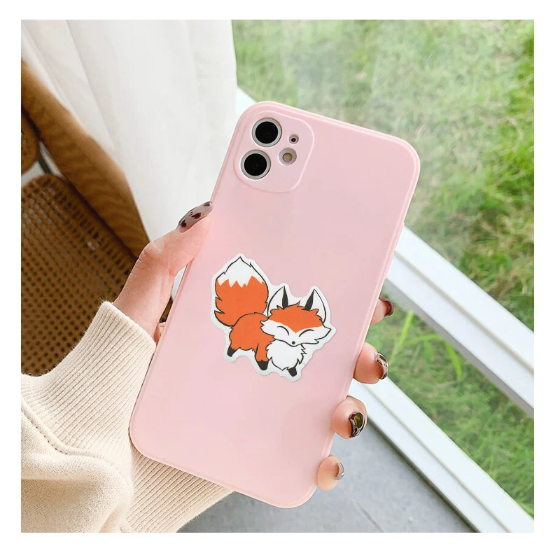 10/30/50PCS Cartoon Fox Sticker Animal For Suitcase Notebook Skateboard Fridge Laptop Classic Toy Decals Graffiti Sticker F3