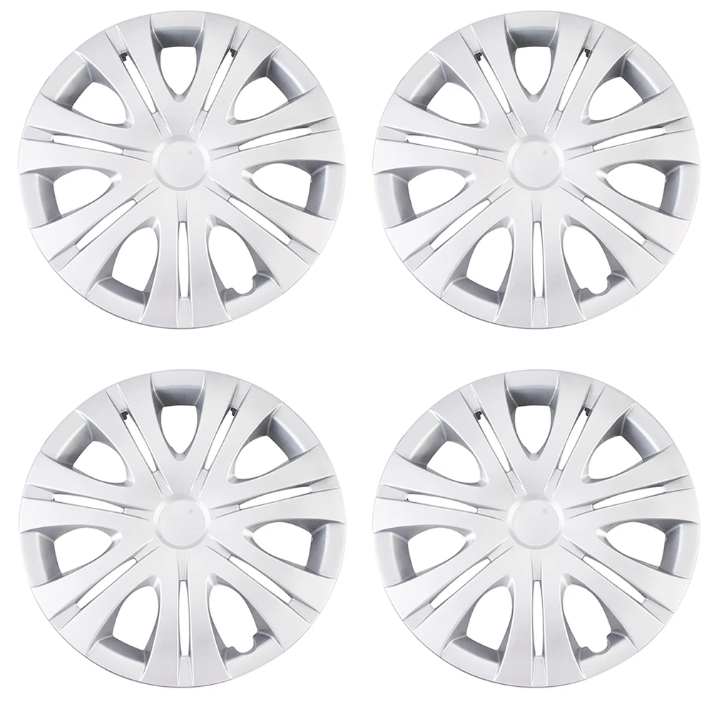 Car Wheel Caps 15inch Hubcap Wheel Cover 38cm Hub Cap Covers Automobile Wheel Protector 4 Pcs