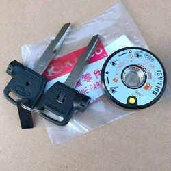 Motorcycle Magnet Lock Cover Anti Theft Key Blank for Kymco Ct250 300 Abs