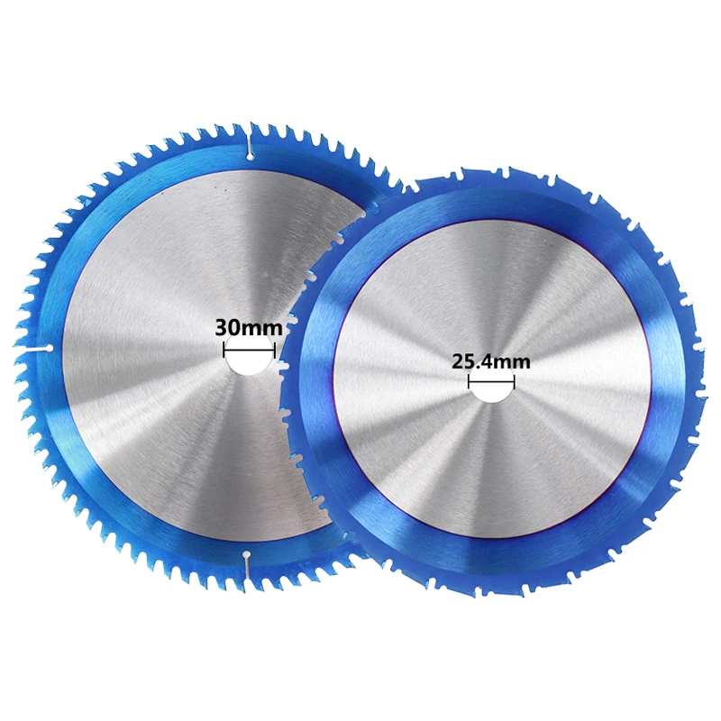 CMCP Carbide Wood Cutting Disc 210 250 255 300mm Circular Saw Blade Nano Blue Coated TCT Saw Blade 24T 28T 40T 80T Saw Blade