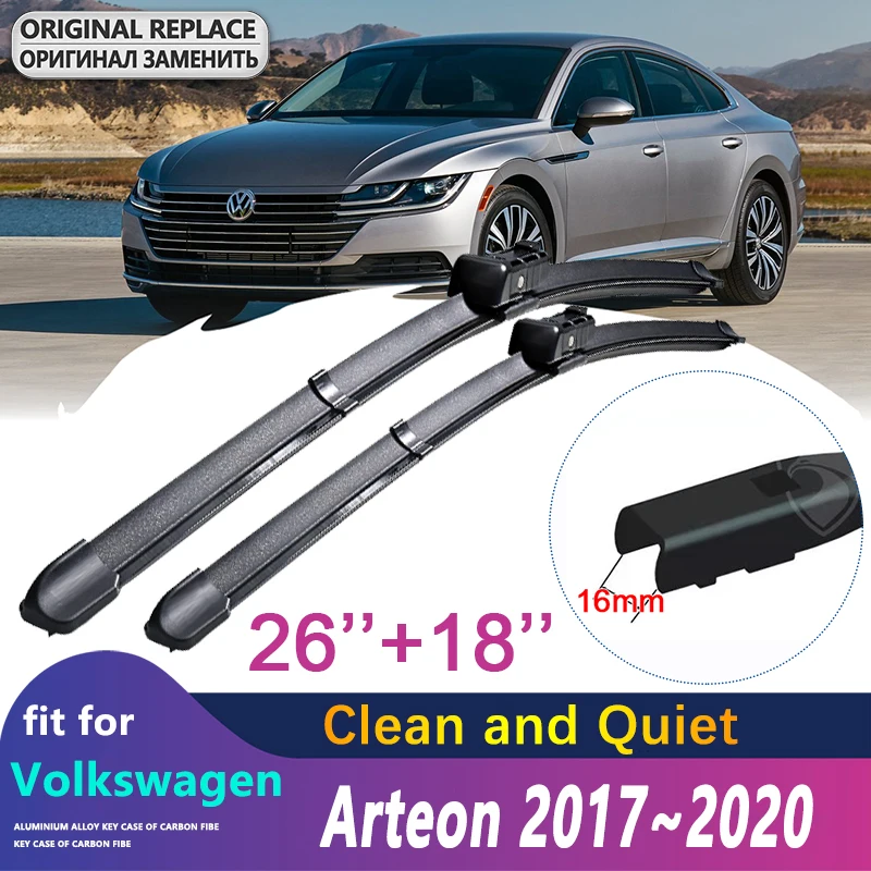 Trước Tay Lau Xe Xe Volkswagen VW Arteon 2017 2018 2019 2020 Phụ Kiện Kính Tự Động Lau Rửa