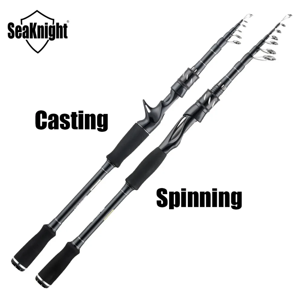 New SeaKnight   Sange II  Fishing Rod 2.1M 2.4M M Power 7-25g Carbon Material Casting Spinning Rod with EVA Grip