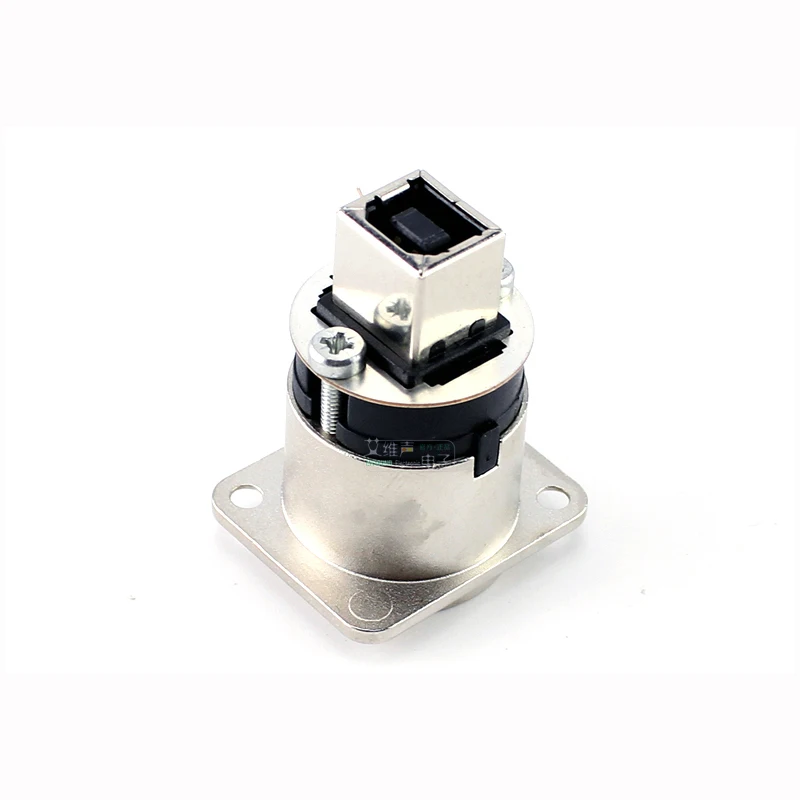 Neutrik Reversible USB 2.0 Gender Changer (Type A & B) NAUSB-W D-shape Housing Dock Multimedia Date Chassis Connector Adapter