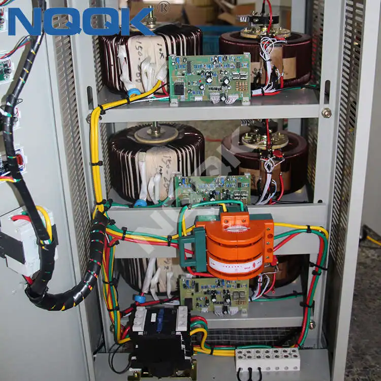 NTS 3 KVA / 4.5 KVA servo motor three phase ac automatic high accuracy voltage stabilizer regulator