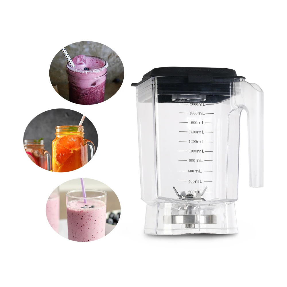 ITOP 2L Jar Assembly Blender Cup For Blender Stainless Steel Blade Sutiable For BD9001&BD9003