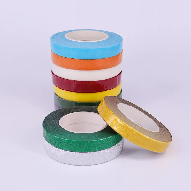 Flower Paper Tape Garland Wreath Floral Stem Self-adhesive Tape 30Yard 12mm Paper Craft Artificial Flowers Self-adhesive Tape