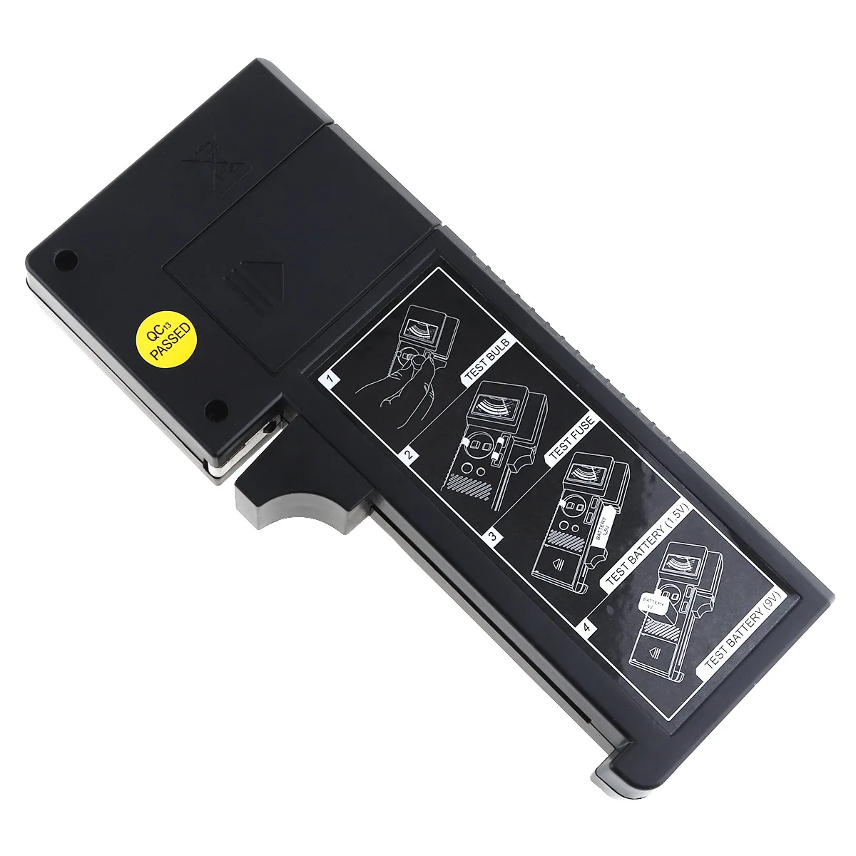 BT6A 3 in 1 Tester per fusibili a lampadina digitale portatile ad alta precisione con una penna di prova a coppia per fusibile a lampadina a batteria