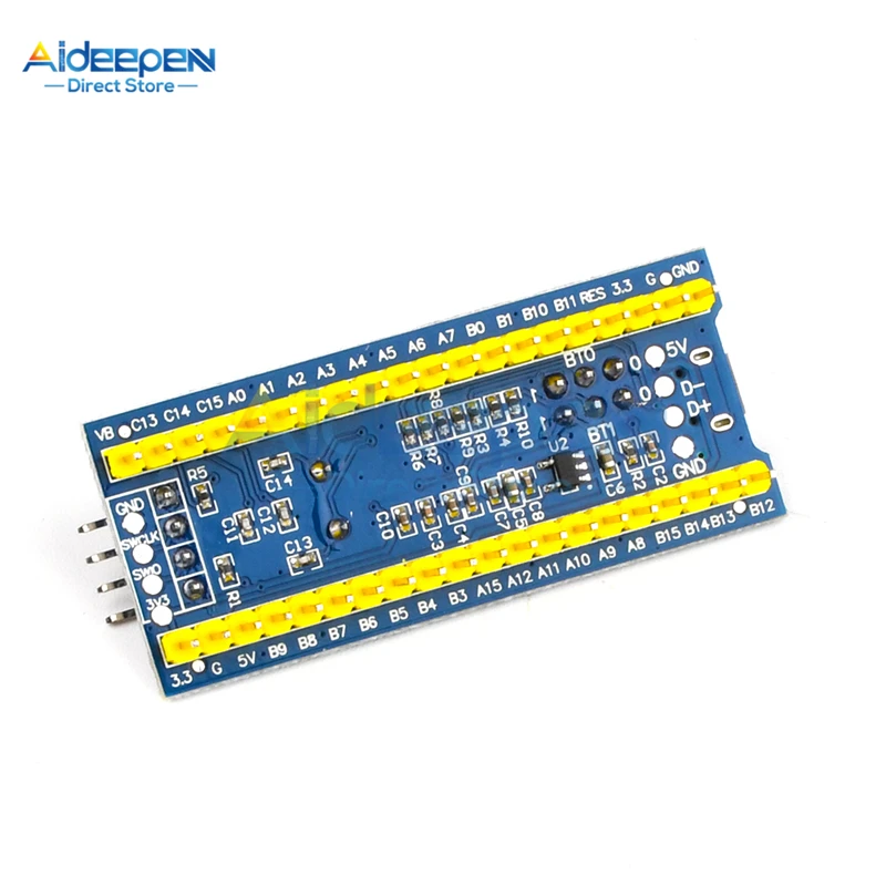 Минимальная плата разработчика цистеров STM32F103C6T6 ARM STM32 может заменить встроенную одночиповую микрокомпьютерную основную плату STM32F103C8T6