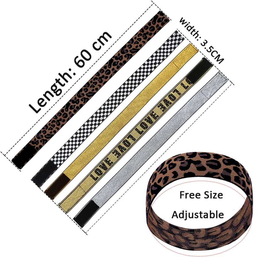 Alileader Fashion Edge Melt Band na peruki 60CM 65CM koronkowe peruki z pałąkiem na głowę do noszenia peruk regulowane elastyczne opaski