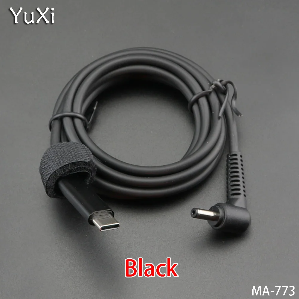 Yuxi USB TYPE C PD Pengisian Kabel untuk 4.0*1.35 Mm UNTUK ASUS ZenBook UX21A UX31A UX32A UX32V Laptop power Adaptor Charger Kabel