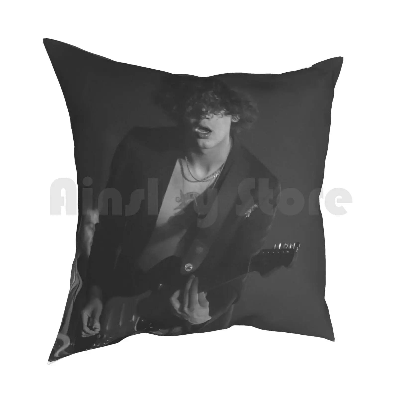 1975 Pillow Case Printed Home Soft Throw Pillow 1975 Matt Healy Pop Punk Indie Dance Music Band Guitar Stage Show Live