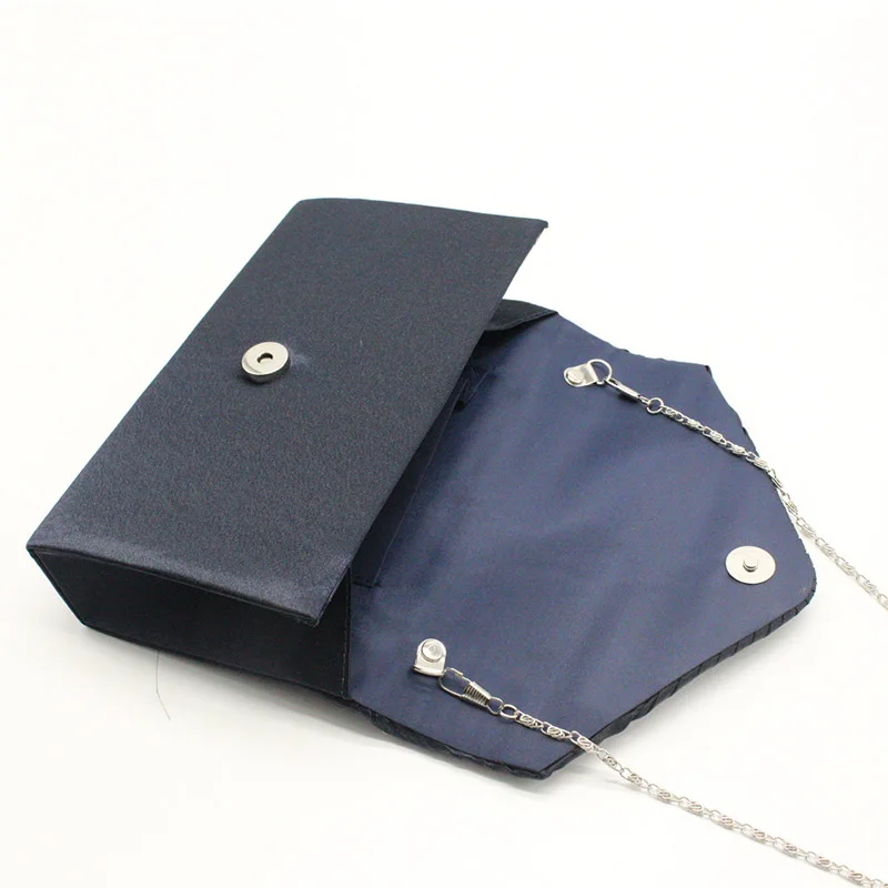 Women Evening Envelope Handbag Crossbody Shoulder Bag Chain for Mobile Phone Wedding Party Prom Bridal Lady Clutch