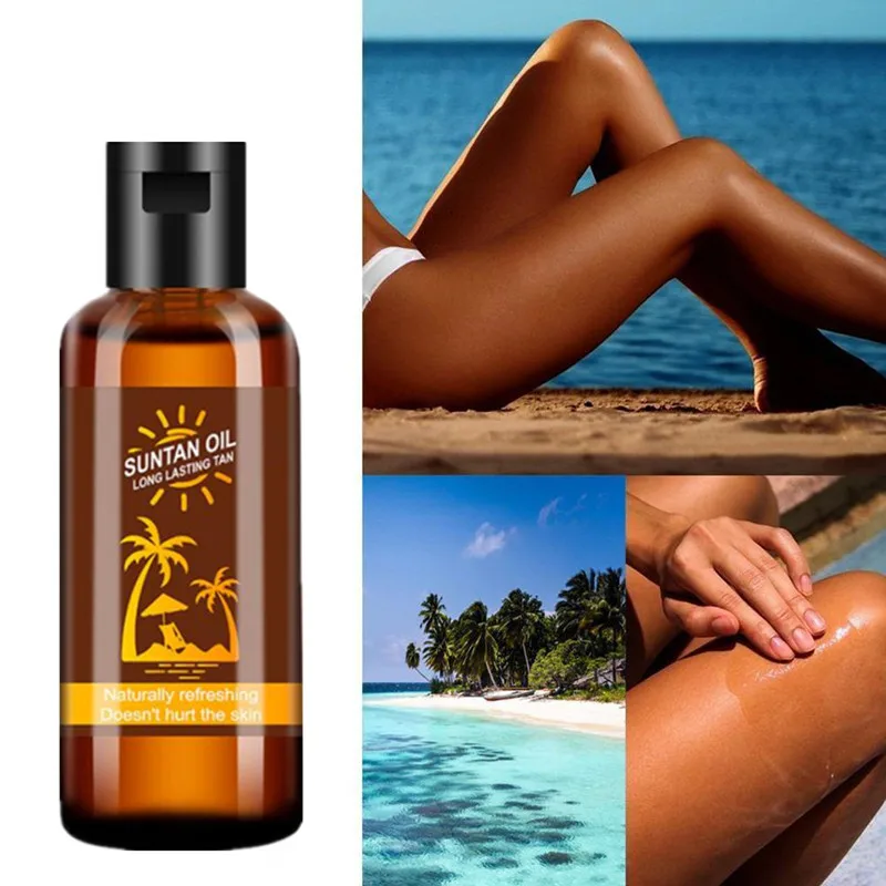 35ml Suntan Cream Beach Tanning Tanning Day Tanner Natural Sunscreen Bronzer Cream Protect Lotion