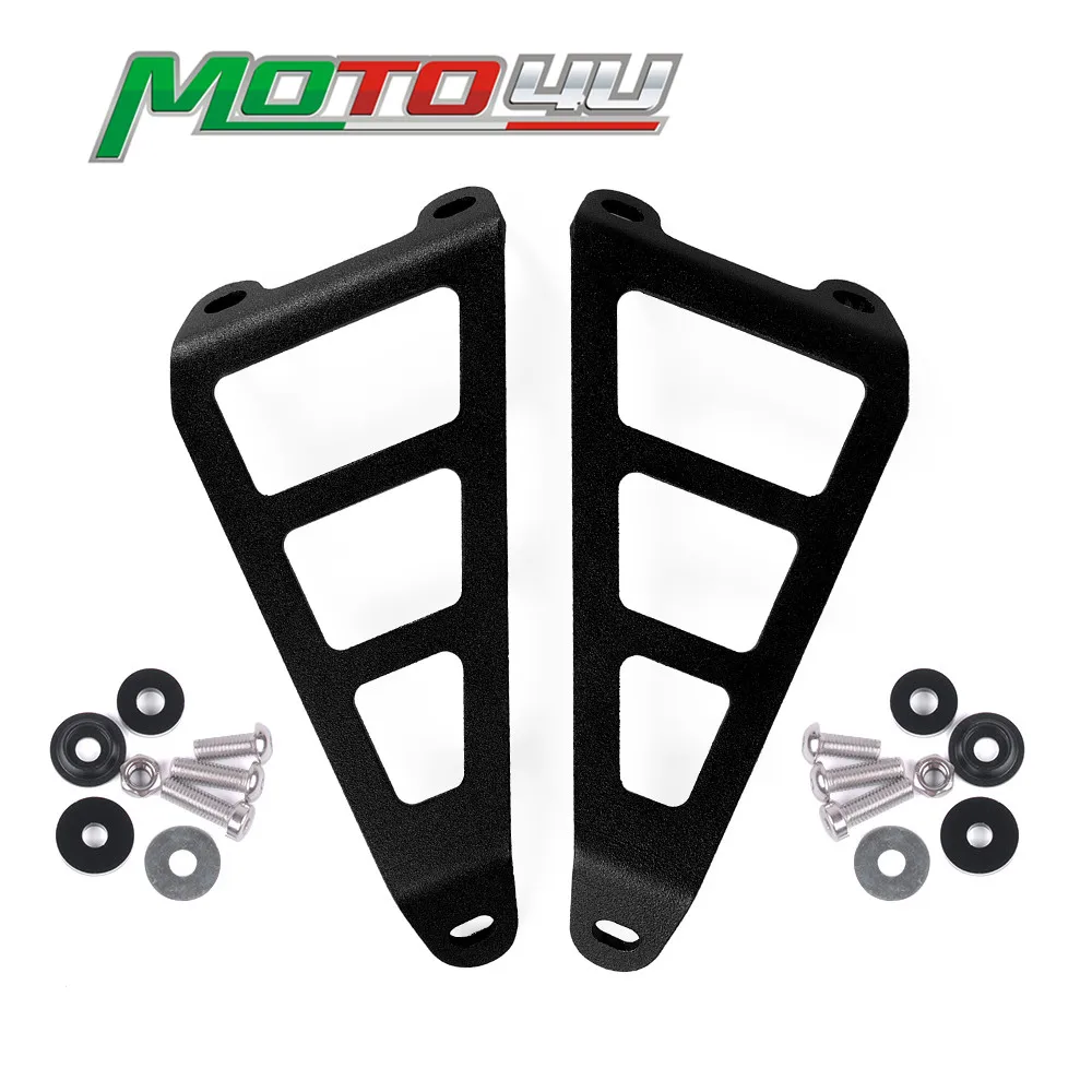 For SUZUKI GSXR1000 GSXR-1000 2009 2010 2011 Aluminun Motorcycle Exhaust Hanger Bracket 2PCS