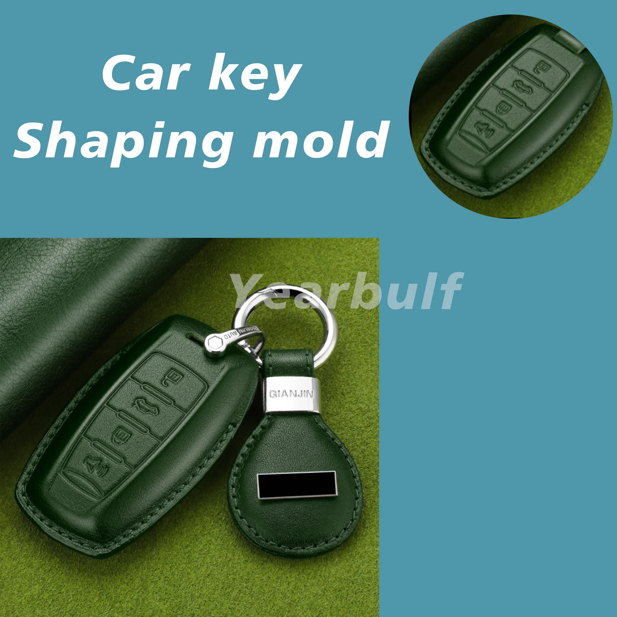 Car Key Mold  For Great Wall Motor DIY Cold Pressing Process Molding Shell Mold Custom Leather Car Key Mold Handmade Key