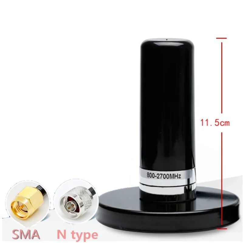 4G GSM 2.4G 3G 35dbi high gain Vehicle/Car suction cup antenna cable Base Magnetic Mount long distance signal SMA/N type male