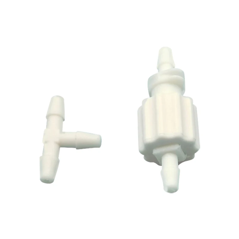 2 Sets Air Quick Release Joint T Type Cross Valve  For RC Airplanes Parts Electric Planes Foam Model Accessories