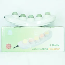 POP RELAX PR-P05 Tormalina infravermelha distante aquecimento 5 bolas Natural Jade Projeto aquecedor turmalina projetor Dispositivo de massagem