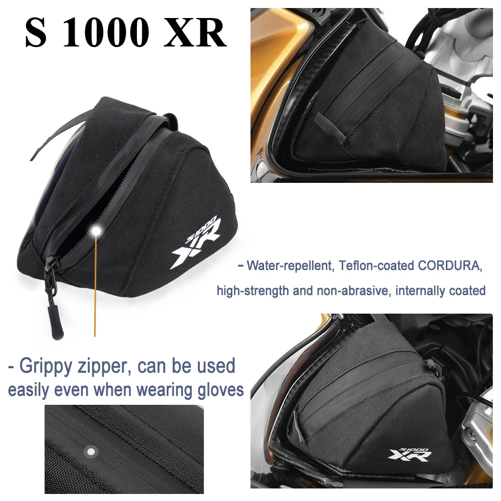 

NEW Cockpit Bags Waterproof Fairing Side Repair Toolbox Storage Bag Frame Package For BMW S1000XR up to 2019 S 1000 XR S1000 XR