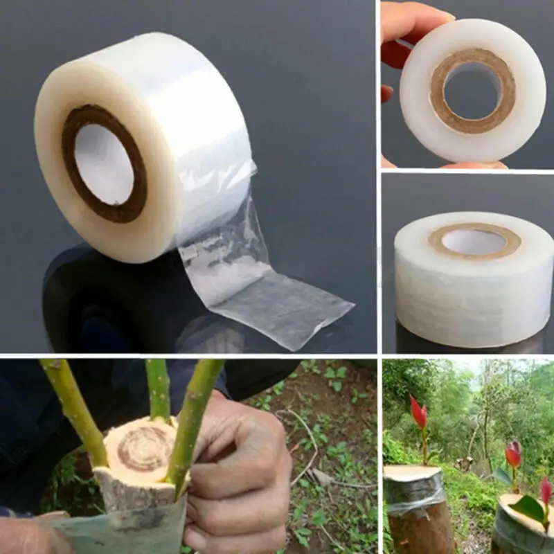 200m/Roll Grafting Tape Parafilm Pruning Strecth Graft Budding Barrier Floristry Pruner Plant Fruit Tree Moisture Garden Repair