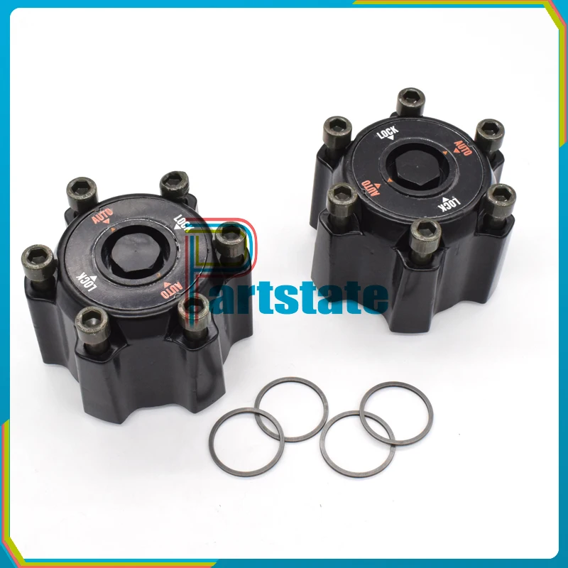 2pcs NEW Auto Free Wheel Hub Lock 40250-VB200 40250VB200 For Patrol GU Y61 TD42 TD3.0 TD2.8 ST STI