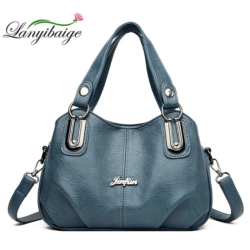 

3 Layers Ladies Handbags Brand Pu Leather Luxury Messenger Sac Designer Super Quality Shoulder Crossbody Shopper Bag For Women