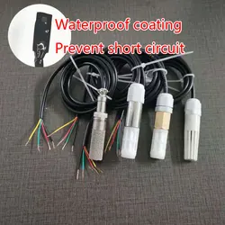 SHT30 SHT31 SHT35 Temperature and Humidity Sensor Probe Waterproof Dustproof High temperature gas air humidity module