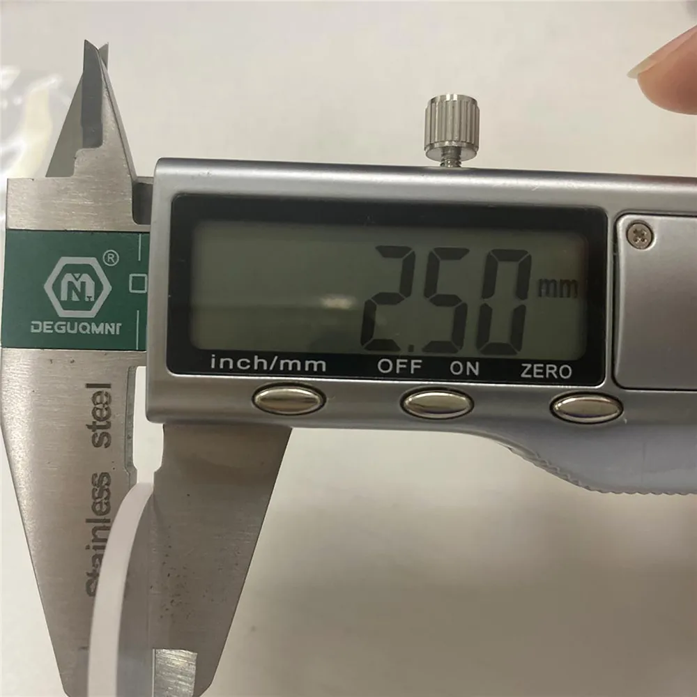 Dày 2.5mm Đồng Hồ Gương Phẳng Phóng Đại Sapphire Crystal 30.5mm Đường Kính Kính Cường Lực Đồng Hồ Chi Tiết Sửa Chữa