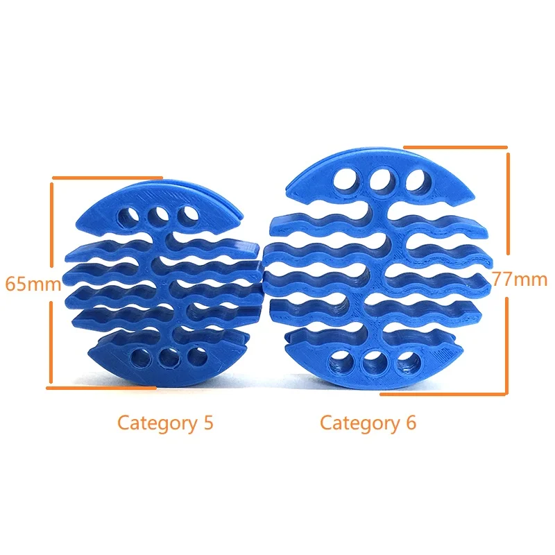 เครือข่าย Cable Organizer เครื่องมือหมวด6ที่ยึดสายไฟ Arrangement Tidy เครื่องมือสำหรับคอมพิวเตอร์ห้อง