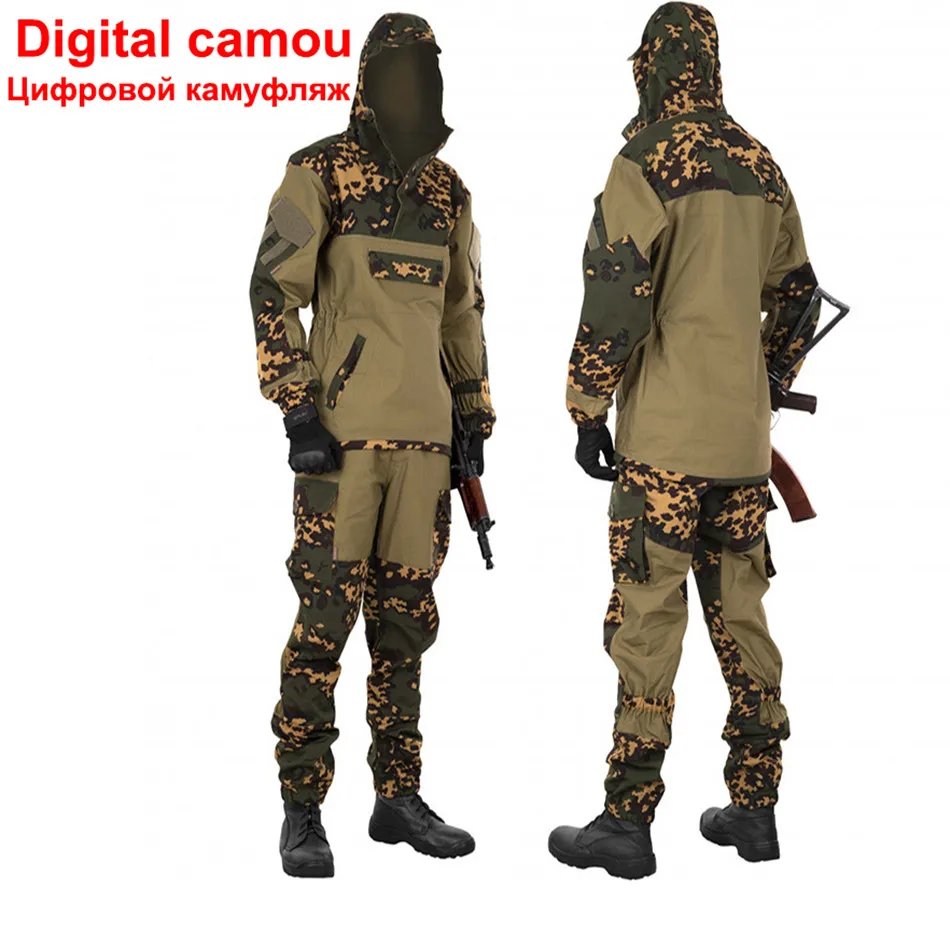 ロシアのGORKA-4-戦術的な作業服,防水,耐摩耗性,狩猟用 - AliExpress 18