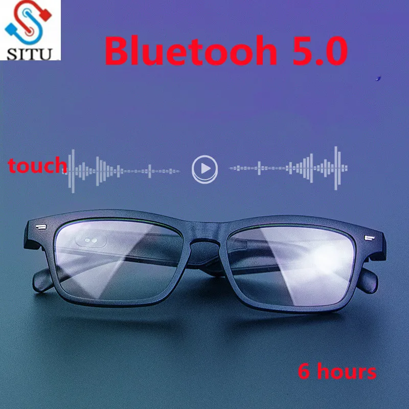 ky01 Smart Glasses Wireless Bluetooth 5.0 Hands-Free Calling Music Audio Sport Headset Eyewear Intelligent Eyeglasses