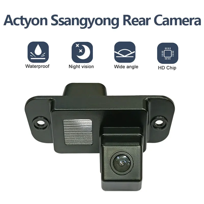 

170° HD Car Rear View Inverted Waterproof Camera Suitable For SsangYong Japan De Kolando Actyon Sedan