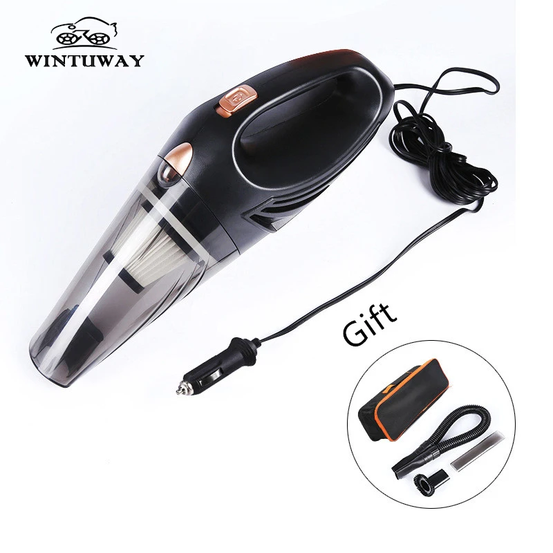 

WINTUWAY Car Vacuum Cleaner 12V 106W Wet Dry Use Vacuum Cleaner For Car Portable Car Handheld Vacuum Cleaner