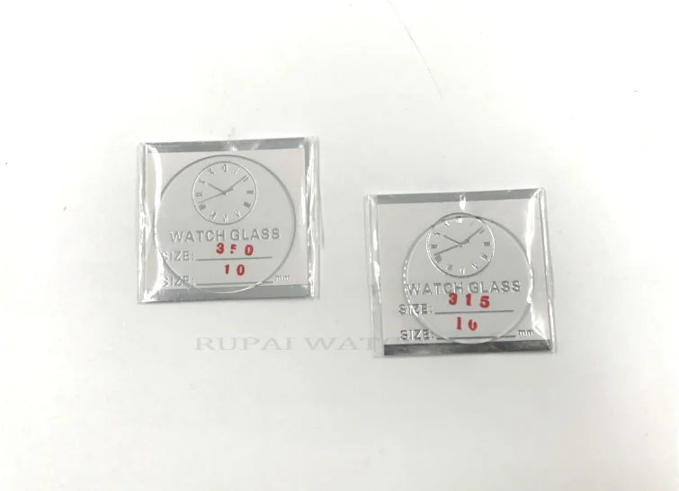 Wholesale 138cs 1.0MM Thick Flat Mineral Watch Glass Select Size from 16mm to 50mm for Watchmakers and Watch Repair