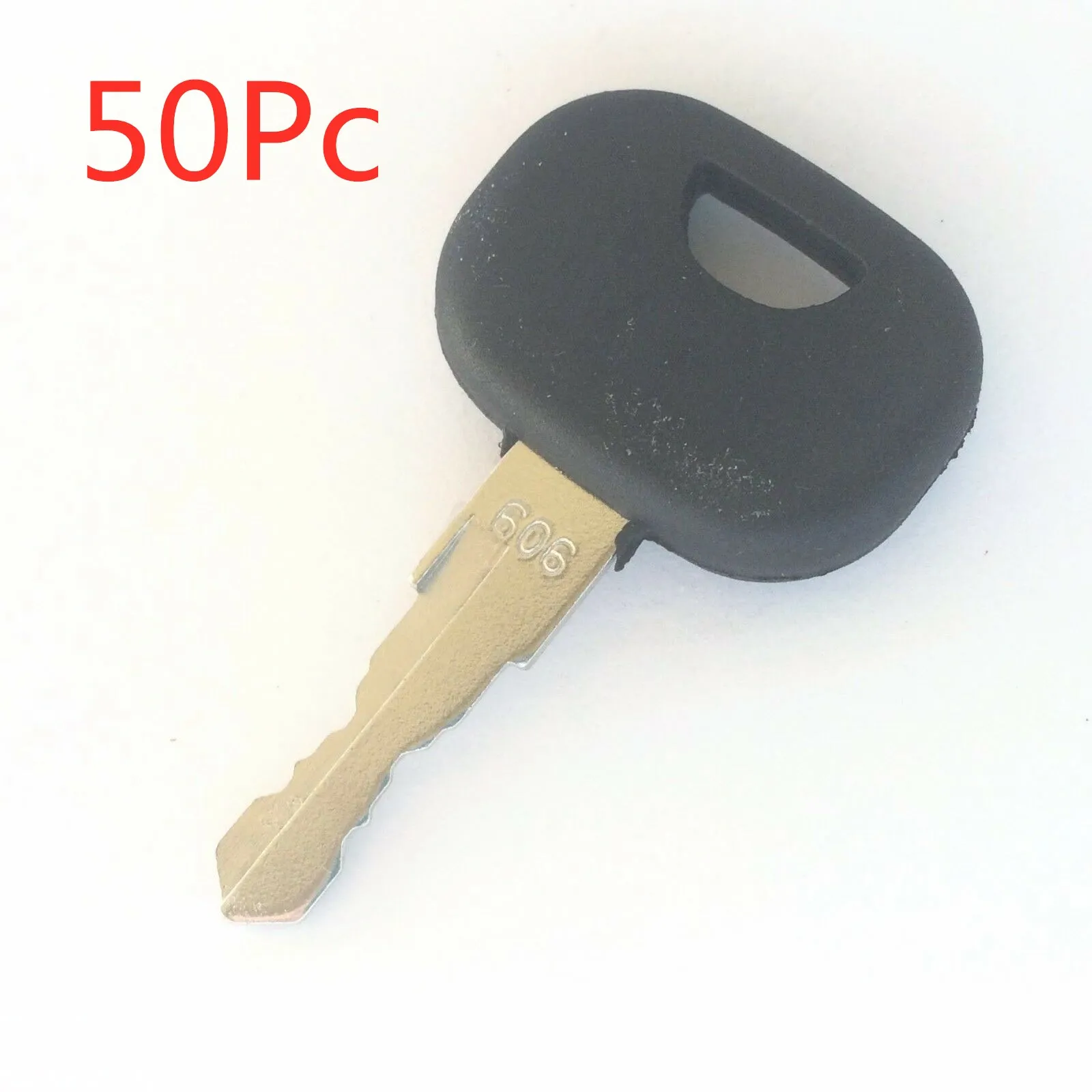 50pc Ignition Key 606 LW10288887 Fits Crawler Loader Crawler Dozer Model For John Deere 605C 655C 755C 950C 1050C